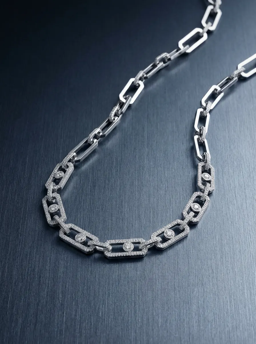 AI-generated jewelry editorial photo by REFINA
